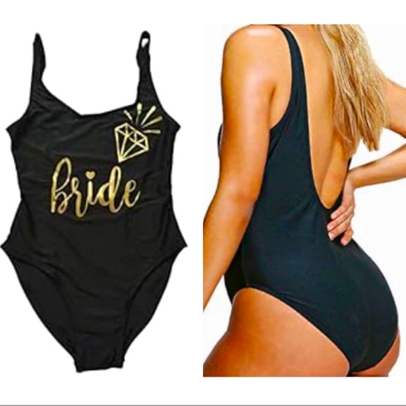 Matteobenni Other - *NEW* Bride Black One Piece Swimsuit Size 10/12 (XL)